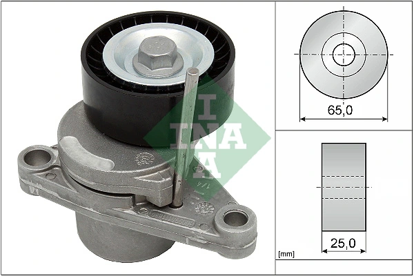 Belt Tensioner, V-ribbed belt